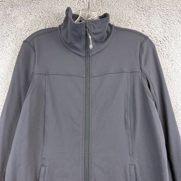 Lululemon Jacket Size 10 Full Zip Vented Packable Nylon Reflective - Picture 2 of 10